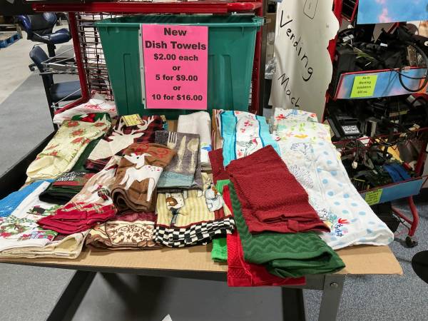 NEW DISH TOWELS Multiple themes, including Christmas starting at $1.6– 1