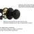 Doorknob Set for Closet, Hallway or Kitchen 6 thumbnail