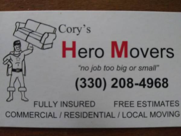 Hero Movers FREE ESTIMATES 1