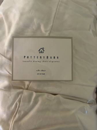 Pottery Barn Dining Chair Slipcover 1