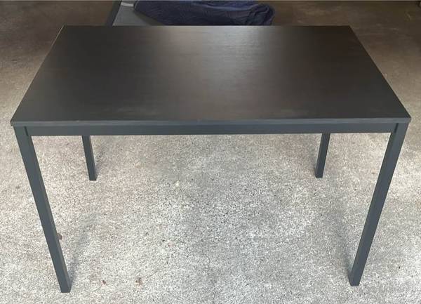 IKEA TARENDO Black Dining / Kitchen Table – Compact Modern Design