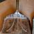 2 ANTIQUE 1930s F. W. McNess Green 12" Wide Heavy Metal Hand Held Dust 3 thumbnail
