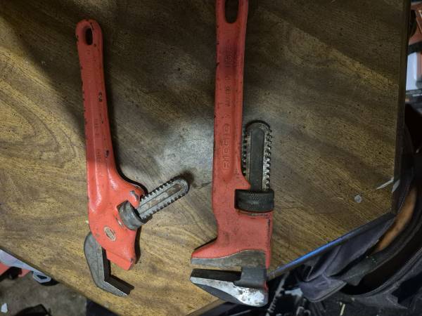 2 RIDGED Monkey Wrenches 1