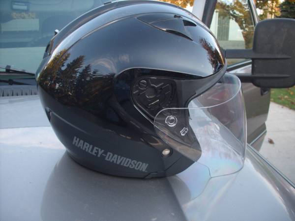2 Harley Davidson helmets 1