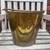 Vintage Solid Brass Pale Coal Bucket Pail  Swinging Handle 7 thumbnail