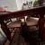 Cherry Wood Extendable Dining Table + 6 Padded Wooden Chairs 9 thumbnail