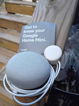 Google Nest Mini Assistant Smart Speaker Bluetooth WiFi HOA 1