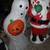 Santa Claus, Ghost and ScarecrowVintage Blow Mold Lawn Decorations 4 thumbnail
