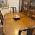 Black walnut solid wood dining table and 4 chairs 4 thumbnail