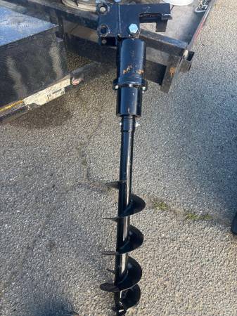 New Mini Excavator Auger Attachment 1