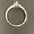 White gold lady's ring 9 thumbnail