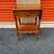 Antique Sheraton style one drawer nighstand side table 12 thumbnail