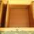 Danish - Wood Desk with 2 Drawer File Cabinet and Key - Delivered 9 thumbnail
