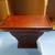 SET OF 2 DECORATIVE CHERRY WOOD WALL SHELF/DISPLAYS 5 thumbnail