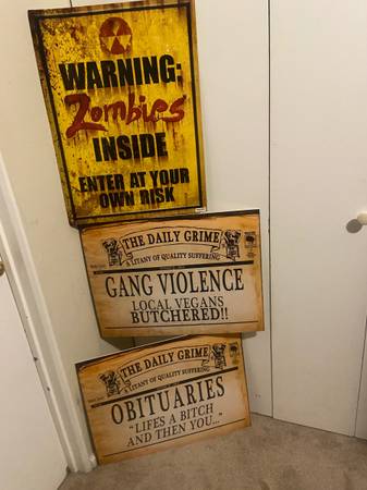 Halloween Signage 1