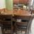 Solid Wood Counter Height Dining Table & 8 Chairs 4 thumbnail