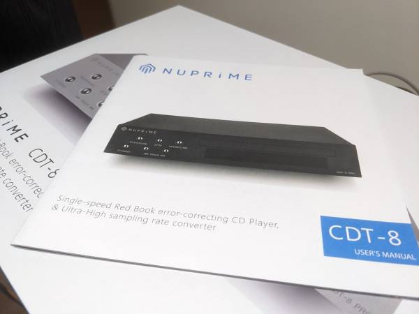 NuPrime Audio CDT-8 Pro Transport de CD - $999 (Brooklyn)63471466286721124