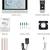 Wired Video Intercom System with Camera and Monitor Doorbell, 4 thumbnail