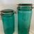(2) Teal Glass Canisters for Storage 1 thumbnail