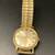 Vintage Timex Electric Gold-Tone Mens Champaign Dial Watch with UNIQUE FLEX BAND 5 thumbnail