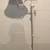 Elegant White Metal Floor Lamp w/ Shade Light Lighting 1 thumbnail