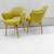 Knoll Eero Saarinen Executive Armchair Yellow Fabric- Retail Price $2995 7 thumbnail