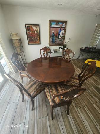 High end Curio and Dining Set 1