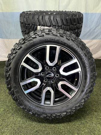 2024 GMC Sierra AT4 6 Lug 20 Inch Takeoffs OEM Wheels 1