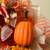 Fall Wreath/ Pumpkin “thankful and blessed “ 14 thumbnail