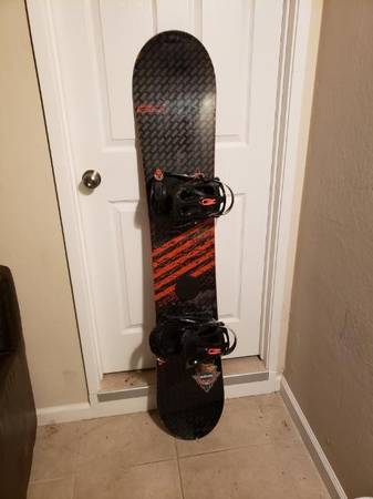 Sims 157cm Snowboard and bindings 1