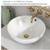 Glacier Bay Zale 16 in. Round Vitreous China Vessel Sink in White 6 thumbnail