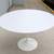 Mid-Century Eero Saarinen for Knoll 47" Round White Tulip Dining Table 13 thumbnail