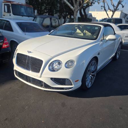 2016 BENTLY GTC SPEED 1