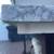 Marble table 4’x6” Double thick  with metal base not attached 2 thumbnail