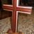 All Exotic Wood Multi Layered Cross On Wood Stand 6 thumbnail