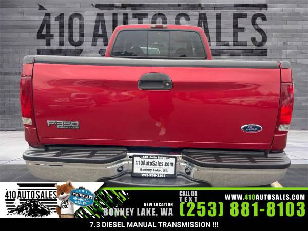 2001 Ford F-350 Super Duty Crew Cab - $24,950 (Bonney Lake, WA)63469765995009121
