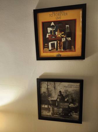 Framed album covers 1