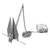 Boat Marine Danforth Lewmar Sea CQR Plow Anchor Anchors 10 thumbnail