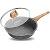 Induction Nonstick Skillet Frying Pan With Lid,Swiss Granite Omelette 4 thumbnail