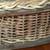 Antique SEWING wicker storage BASKET Heart Shaped Wood Thread Vintage 10 thumbnail