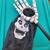 Skeleton / Hand Halloween Candy Trick or Treat Bag 7 thumbnail