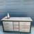 Vintage Newly Refinished 9-Drawer Dresser / Credenza / Entryway / Buff 11 thumbnail