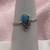 Sterling Silver & Turquoise Size 6 1/4 Ring 1 thumbnail
