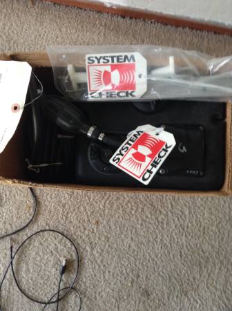 Boat  system check unit 1