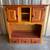 Southwest nicely finished solid wood pantry cabinet or other use 1 thumbnail