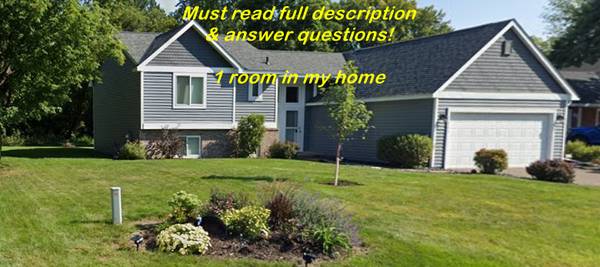 $700 / 1br - Private Room in Shared Home (Dog ok) (Mahtomedi)64003960301187120