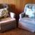 2 Light Blue Swivel chairs 1 thumbnail
