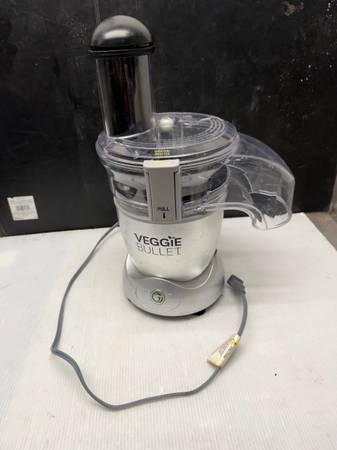 Magic Bullet Veggie Bullet VB-102 Spiralizer Food Processor No Discs 1