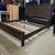 Modern Brown Rustic King Size Bed Frame 2 thumbnail