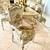 Stunning rococo french vintage 11p italian dining table chairs set 23 thumbnail